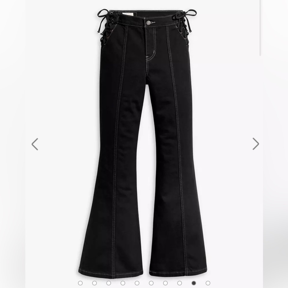 Levi's® X Barbie Ferreira Lace-up Flare Jeans